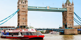 £12 – 3-day hop-on, hop-off Thames river cruise ticket